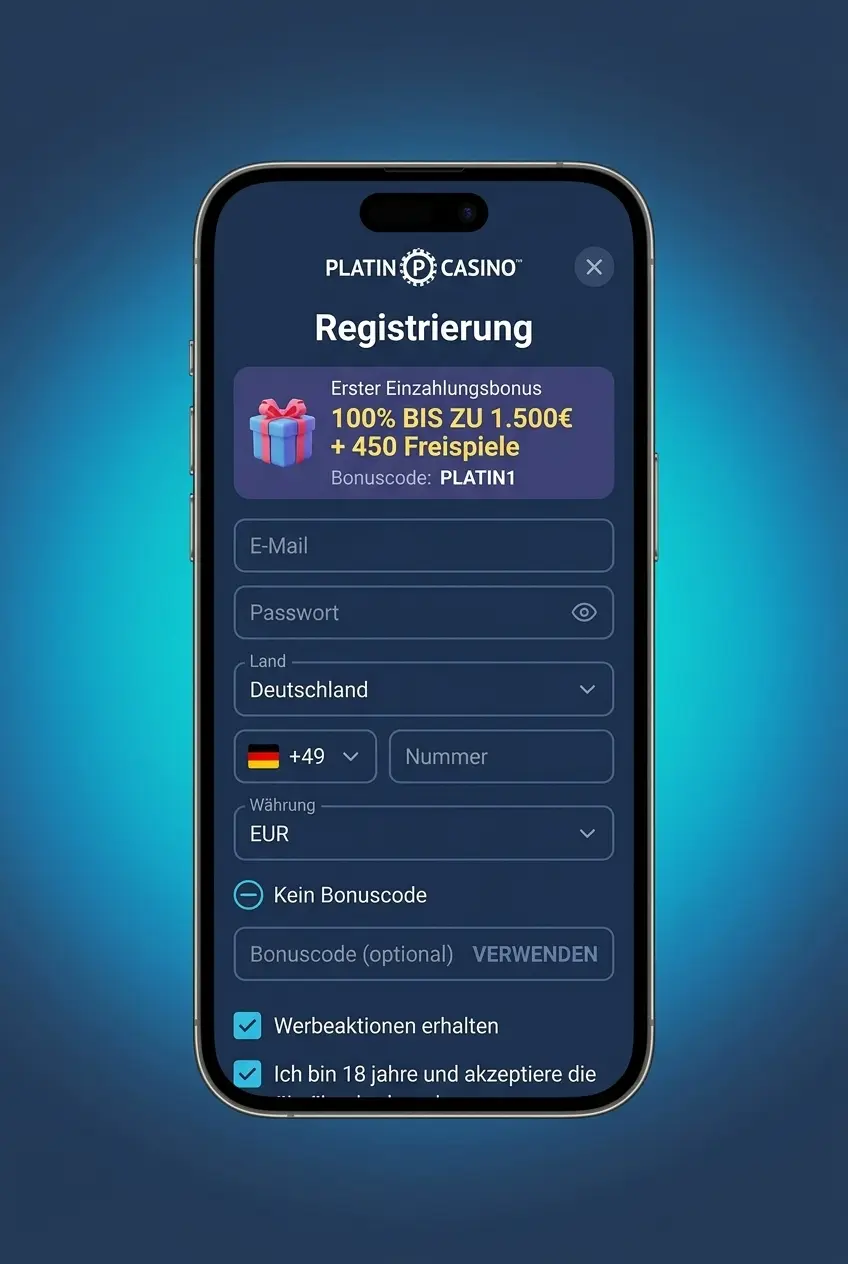 Live-Dealer-Tisch bei PlatinCasino