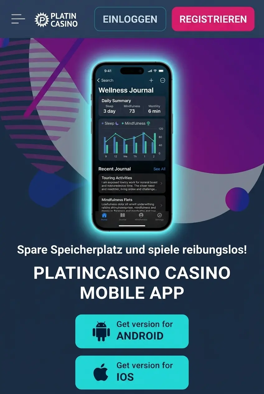 PlatinCasino PWA auf iPhone zum Homescreen hinzufügen