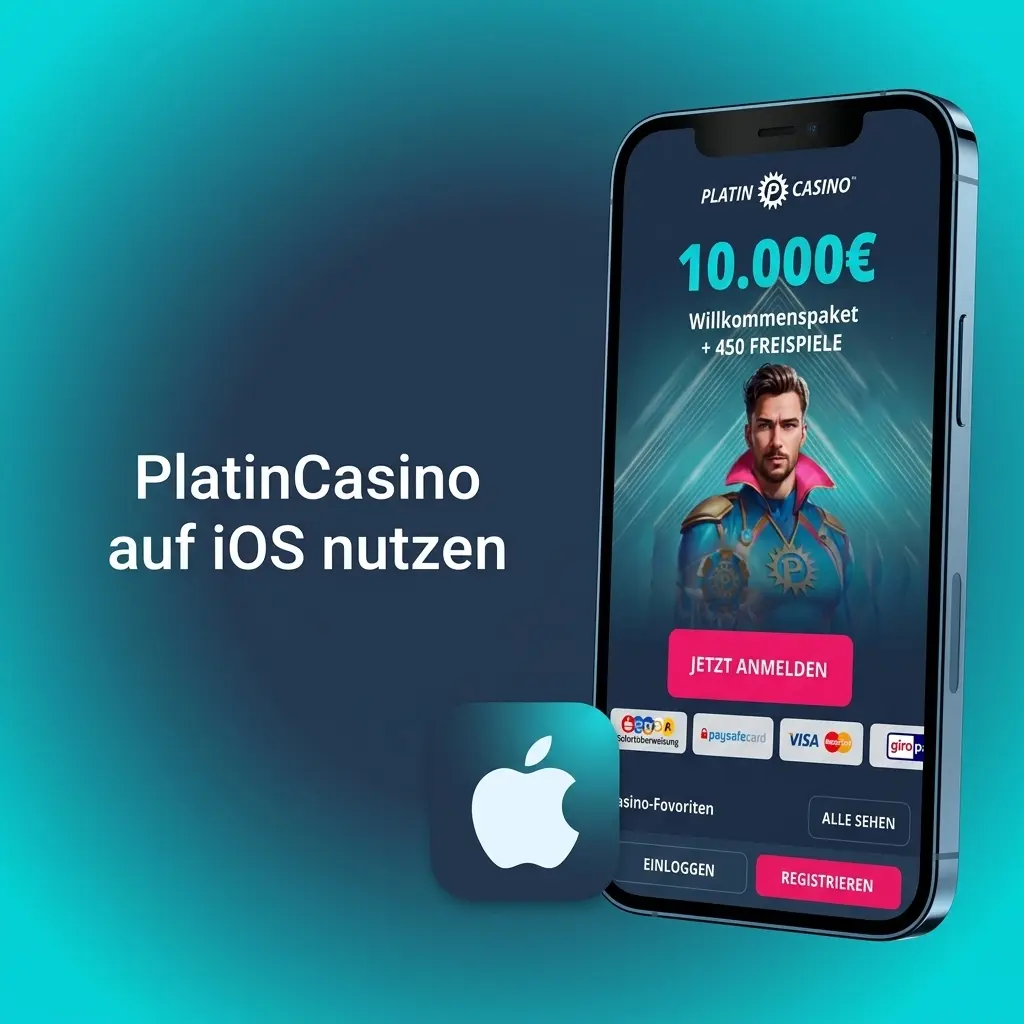 PlatinCasino auf iPhone und iPad im Safari-Browser nutzen