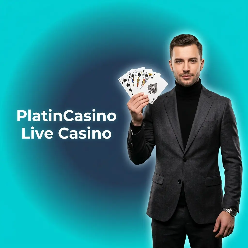 Live Casino Dealer im HD-Studio bei PlatinCasino