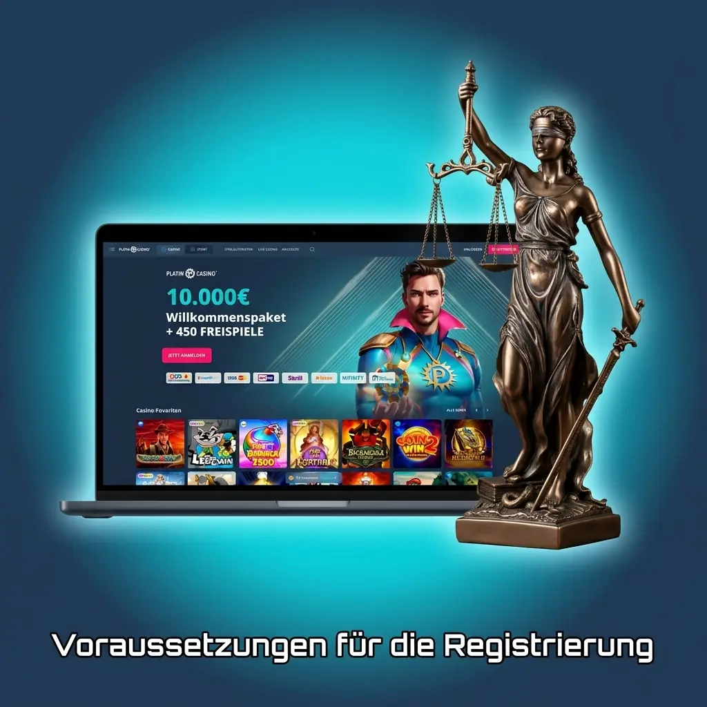 Registrierungsvoraussetzungen bei PlatinCasino