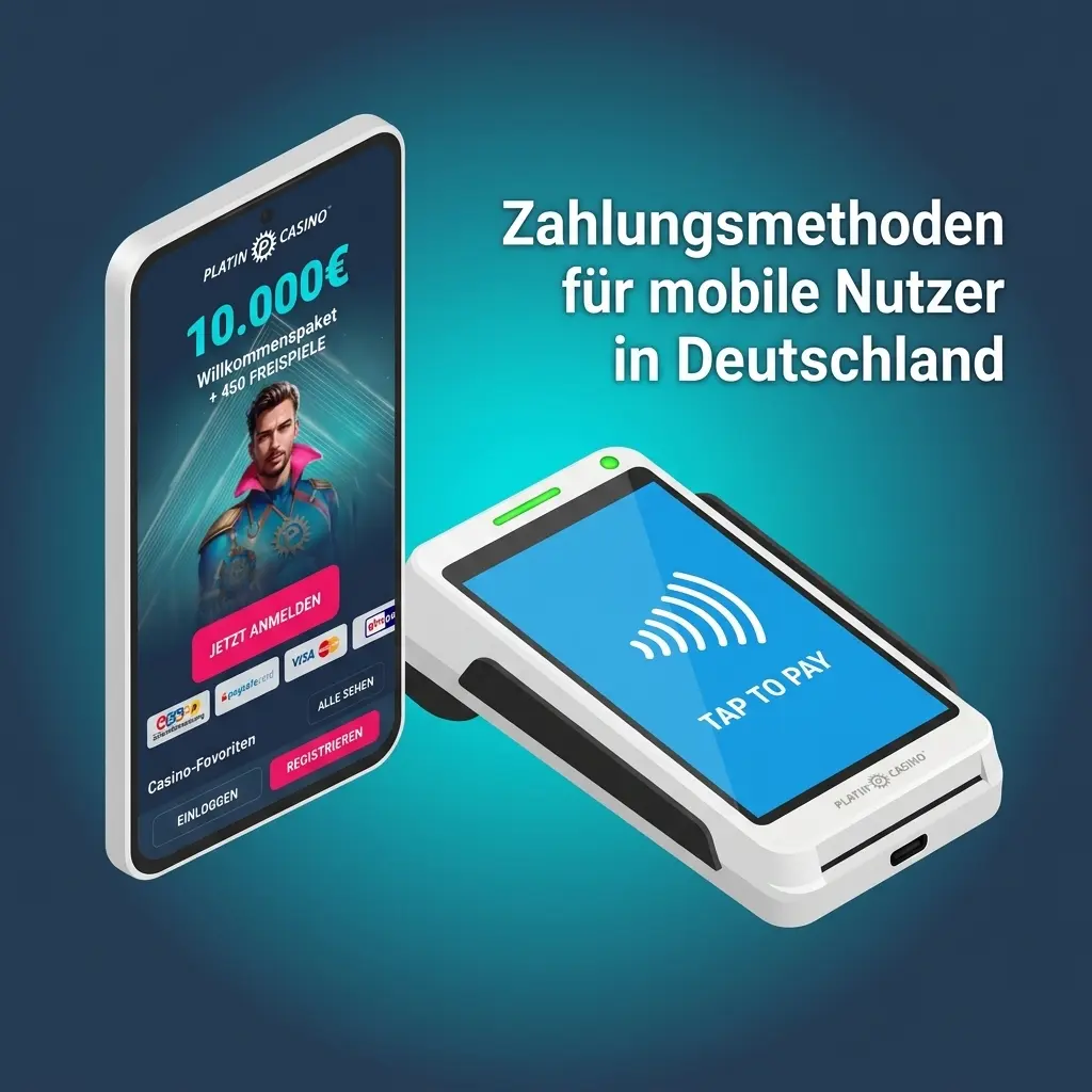 Zahlungsmethoden für mobile Nutzer bei PlatinCasino in Deutschland
