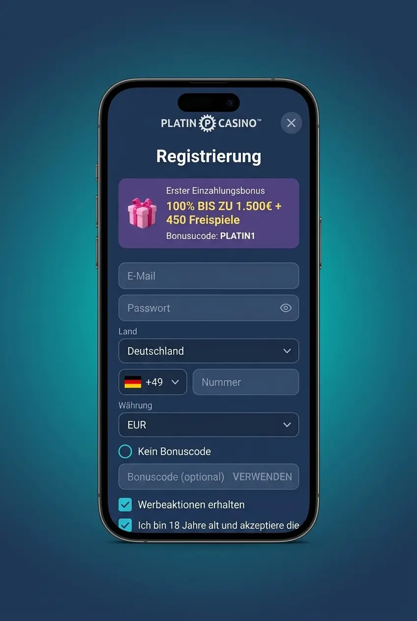 Schritt-für-Schritt-Anleitung zum Spielen von Spielautomaten bei PlatinCasino
