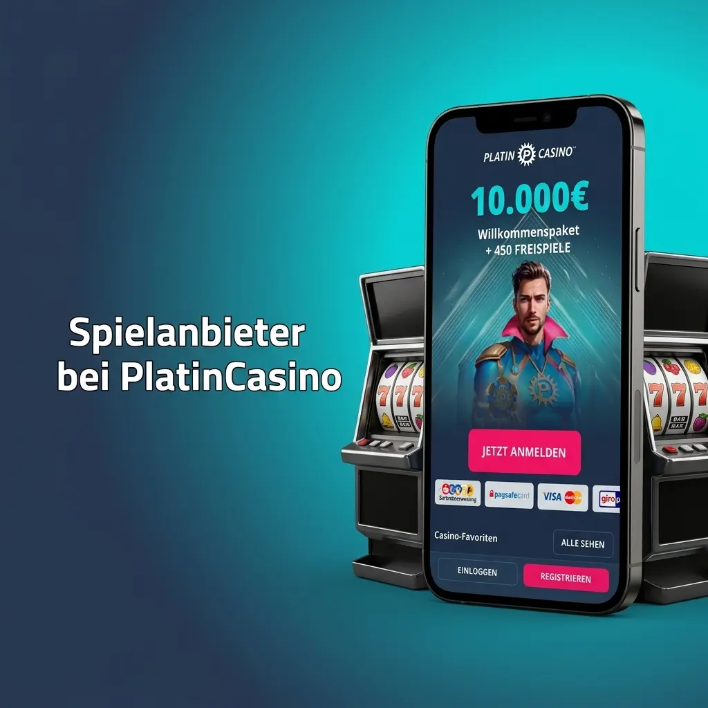 Spielanbieter bei PlatinCasino – Logos der bekanntesten iGaming-Entwickler