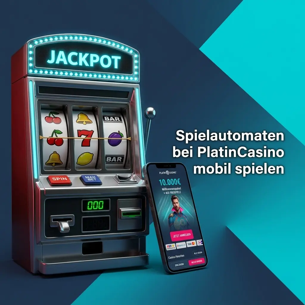 PlatinCasino Spielautomaten auf dem Smartphone spielen