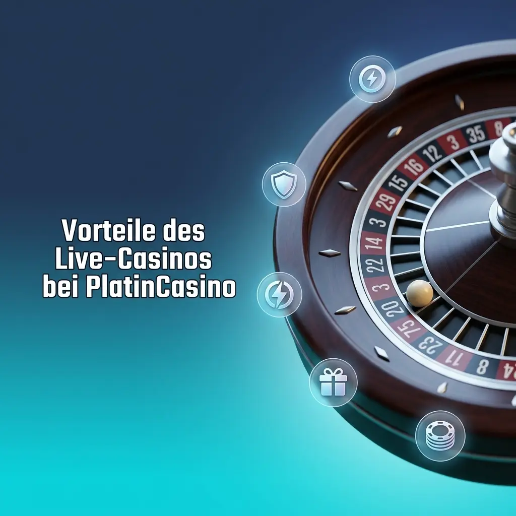Live-Casino Tisch mit professionellem Croupier bei PlatinCasino