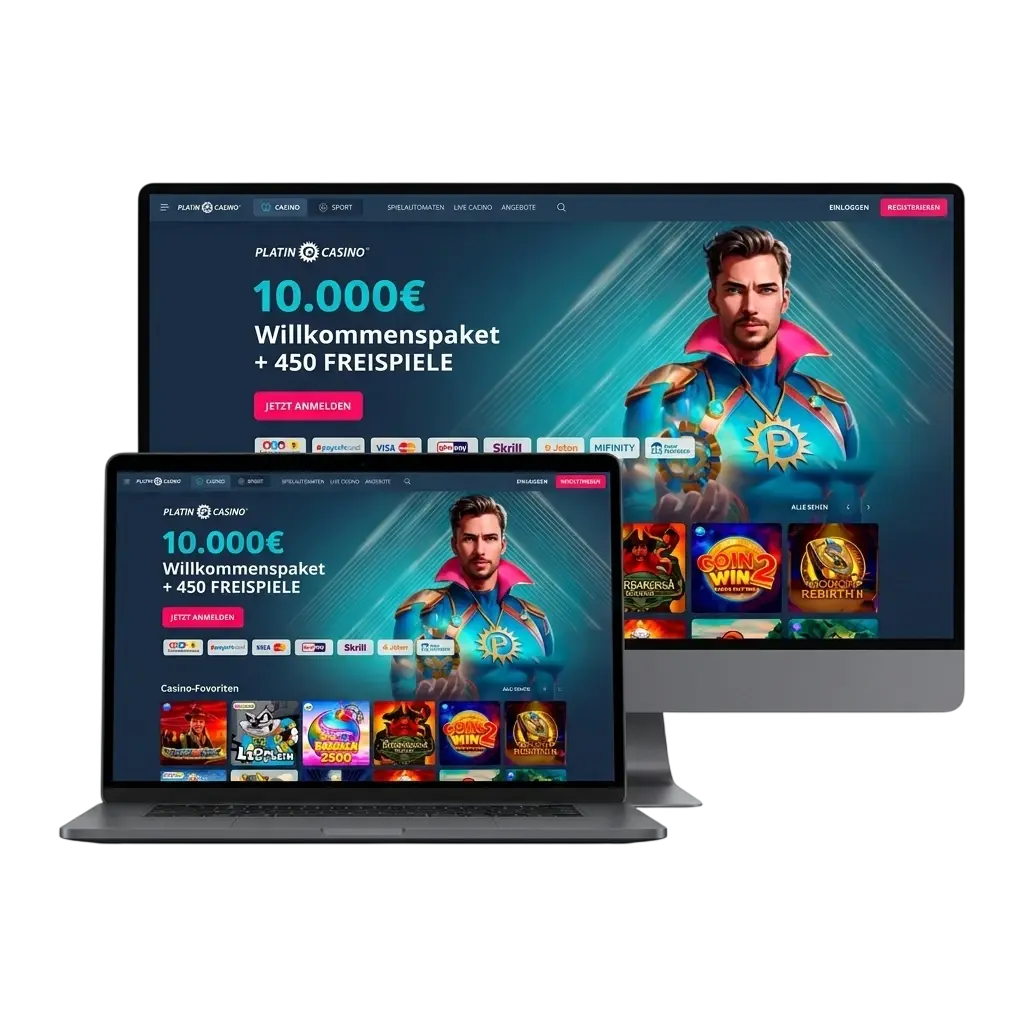 PlatinCasino Sportwetten und Casino Plattform für deutsche Spieler