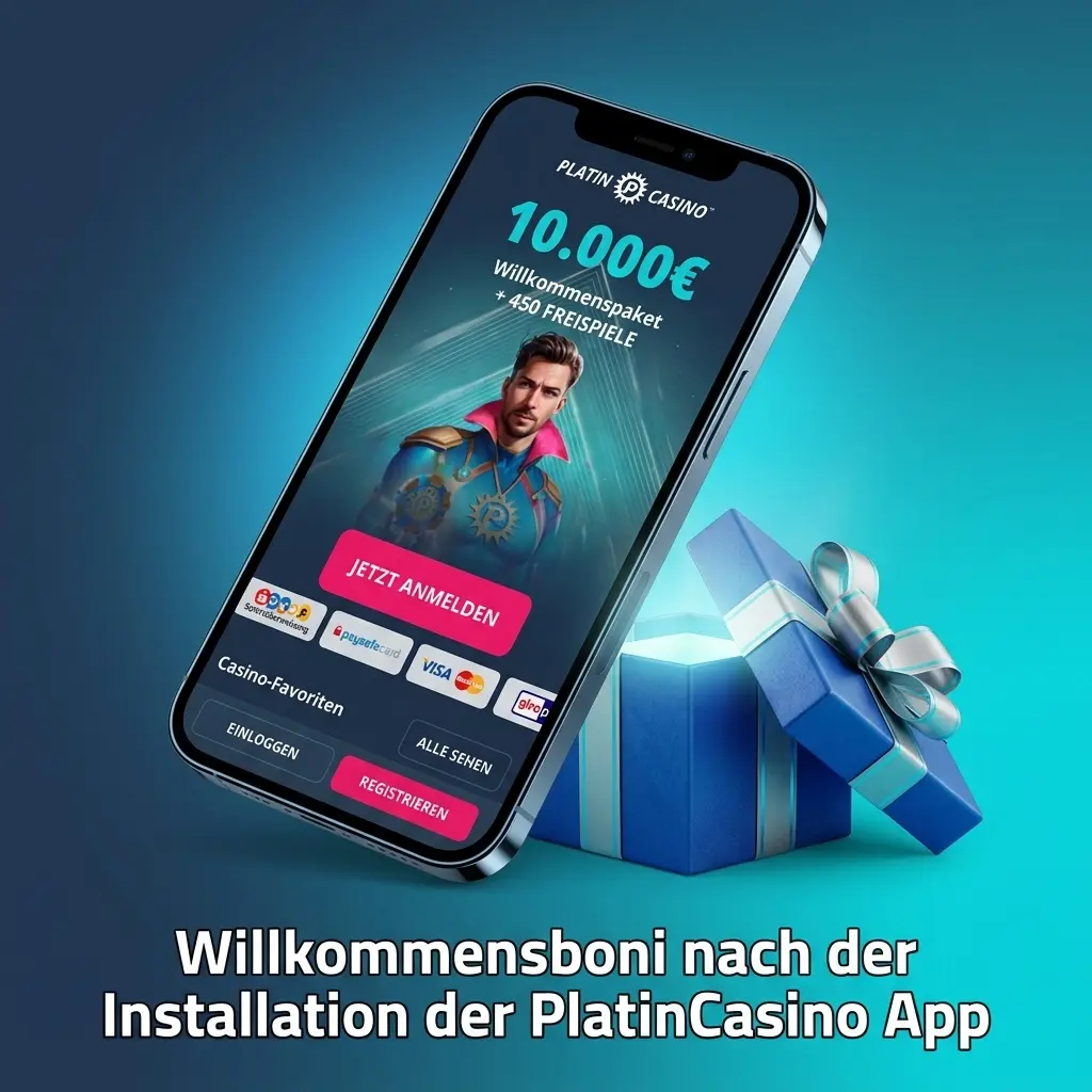 PlatinCasino App Willkommensboni und Bonusangebote